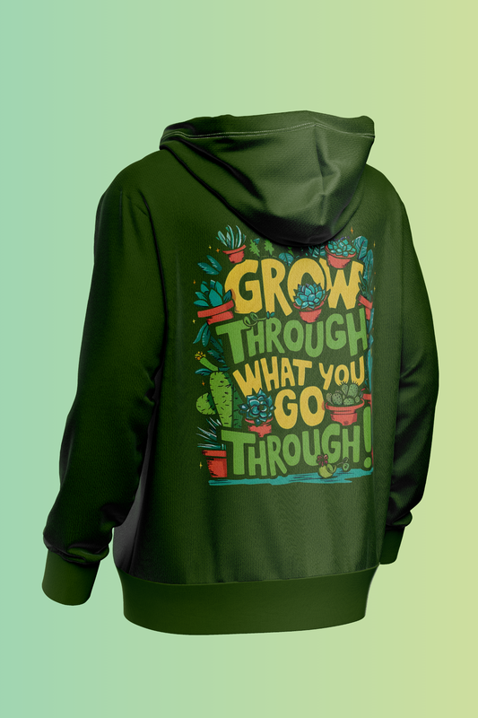 Grow Through: Premium Soft Hoodie