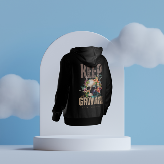 Keep Growing: Premium Soft Hoodie